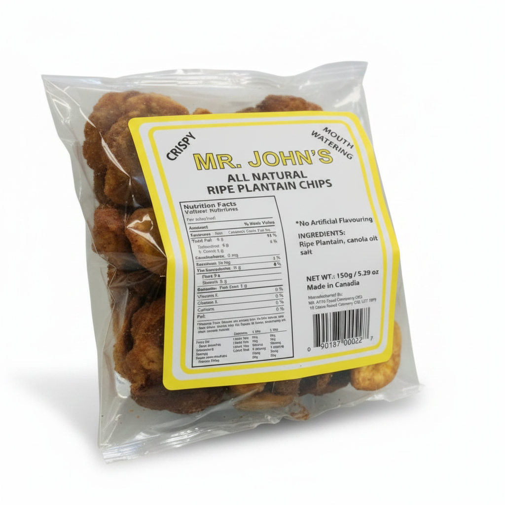 MR.JOHN`S RIPE PLANTAIN CHIPS 150G (BOX) - Thumbnail 3