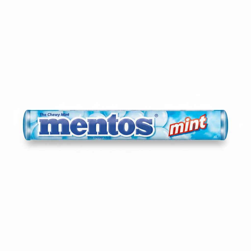 MENTOS MINT CANDY ROLL 38G - Thumbnail 2