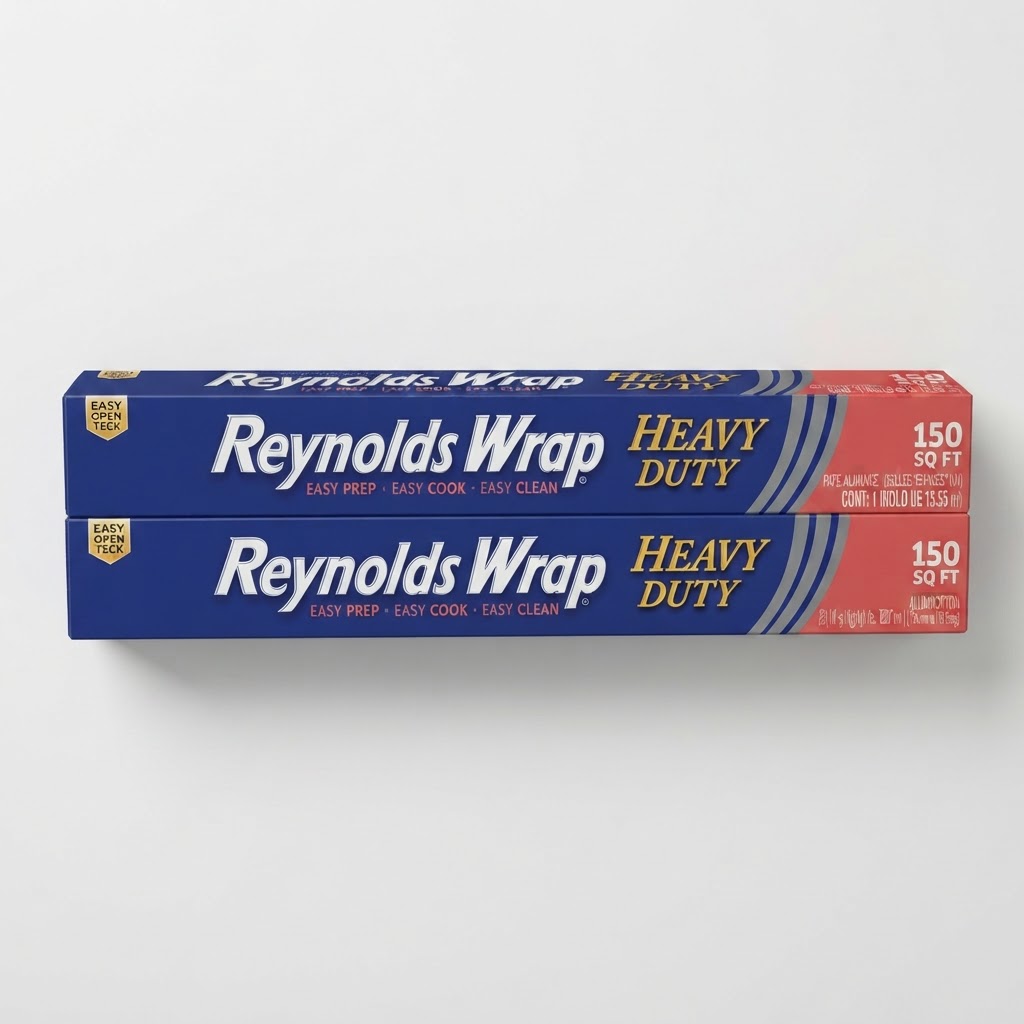REYNOLD WRAP HEAVY DUTY 18" ALUM. 150FT SQ 2PK - Thumbnail 3