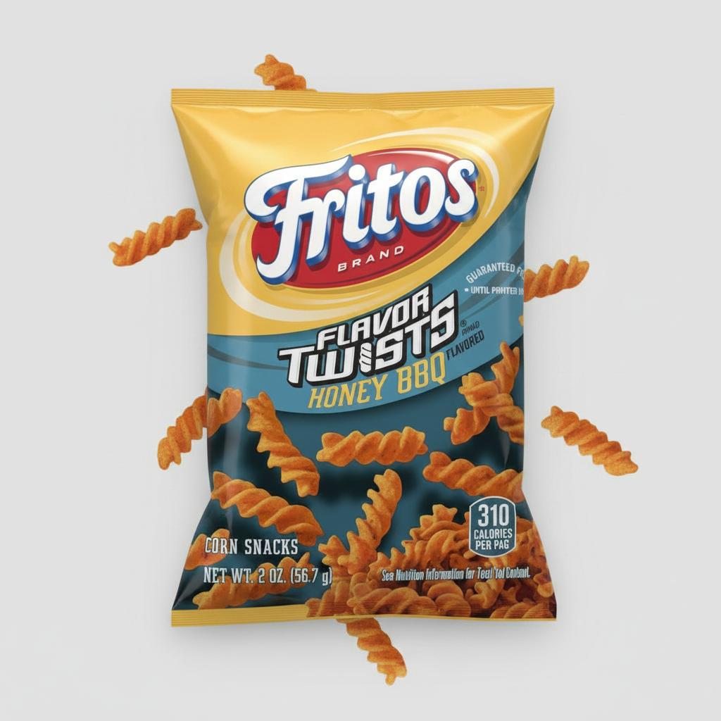 FRITOS TWIST FLAVOR  HONEY BBQ 2OZ - Thumbnail 2