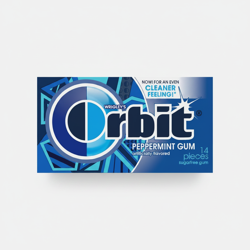 ORBIT PEPPERMINT GUM 14PCS - Thumbnail 4