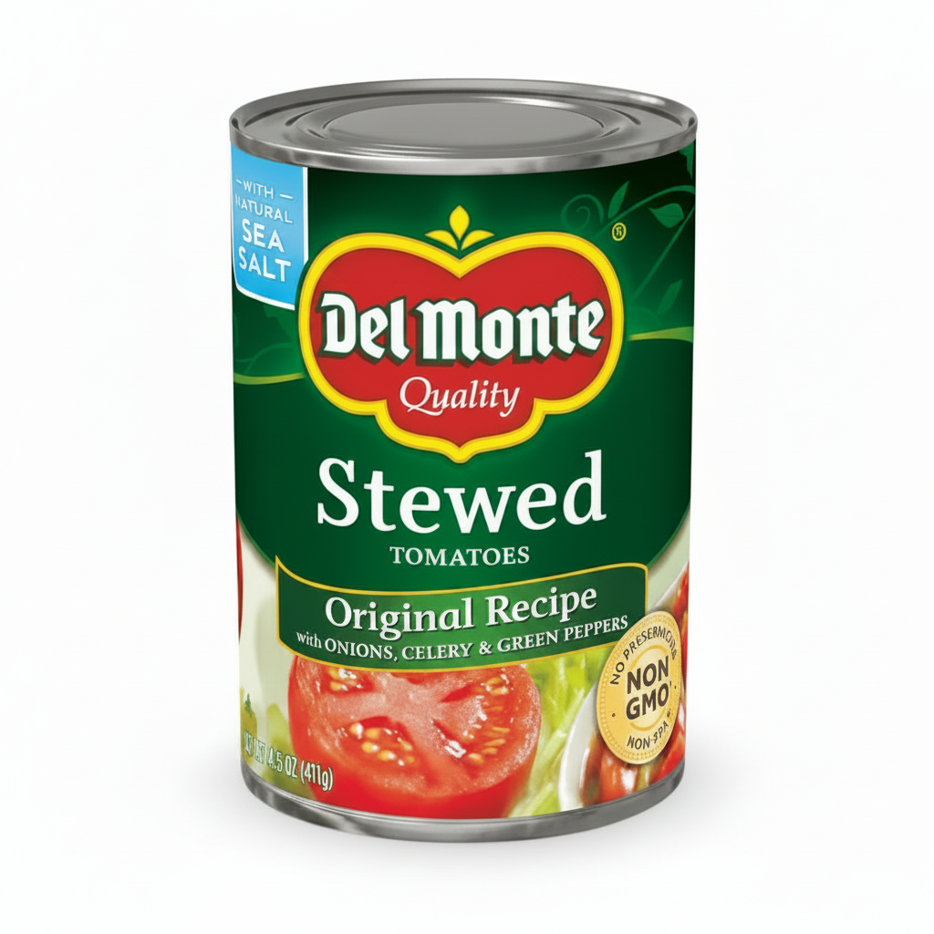 DEL MONTE STEWED TOMATOES 15.4OZ - Thumbnail 2