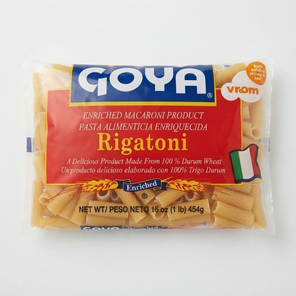 GOYA RIGATONI MACARONI 1LB/16OZ - Thumbnail 3