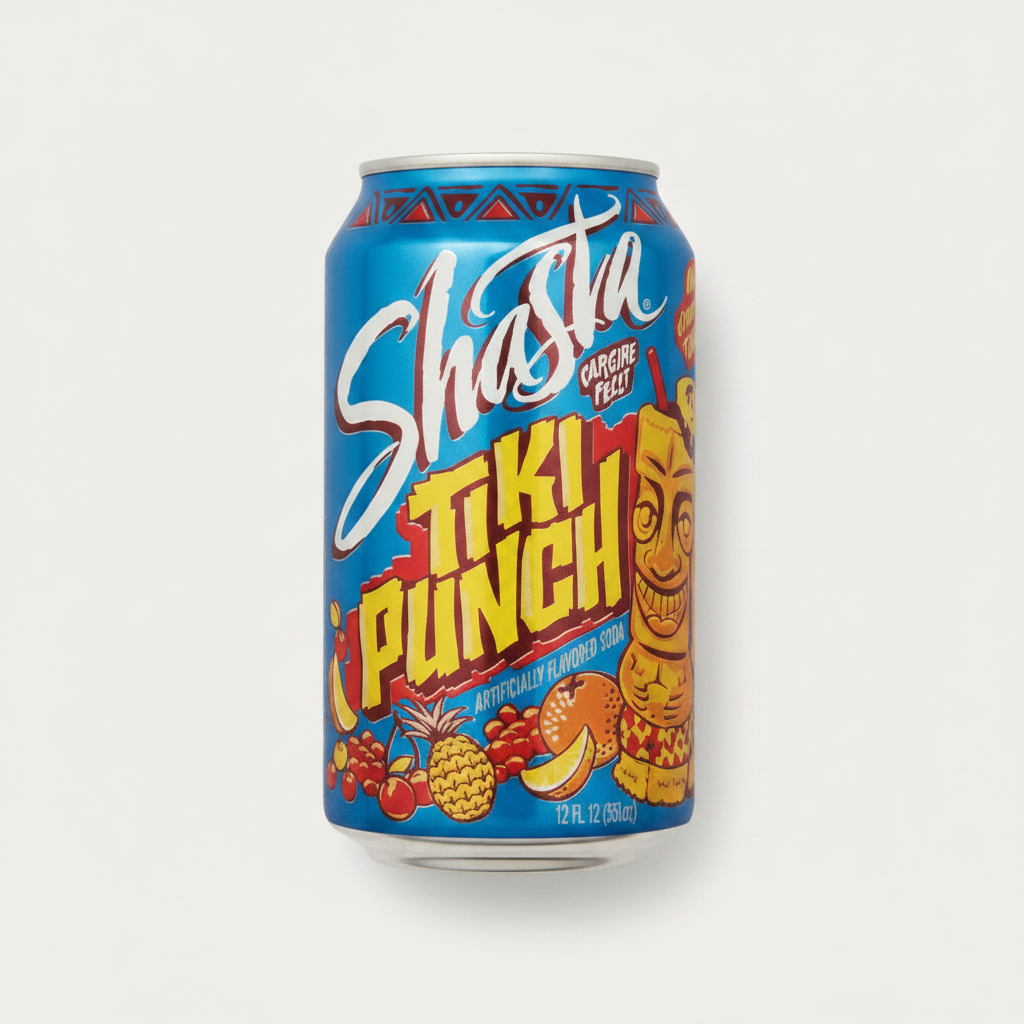 SHASTA TIKI PUNCH SODA 12OZ - Thumbnail 3