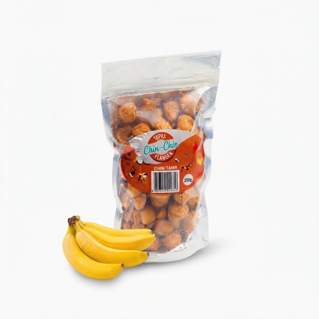 TOPAS BANANA CHIN CHIN 250G - Thumbnail 3