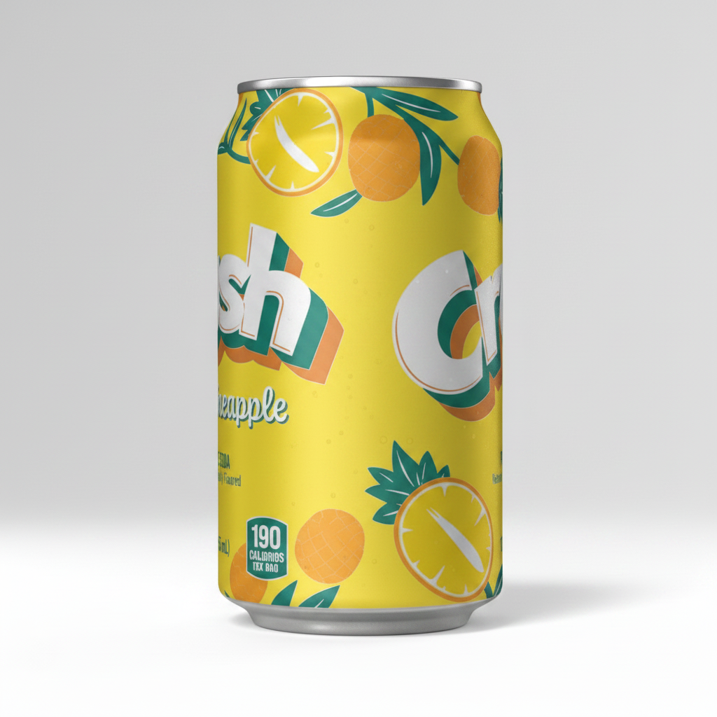 CRUSH PINEAPPLE 12OZ - Thumbnail 2