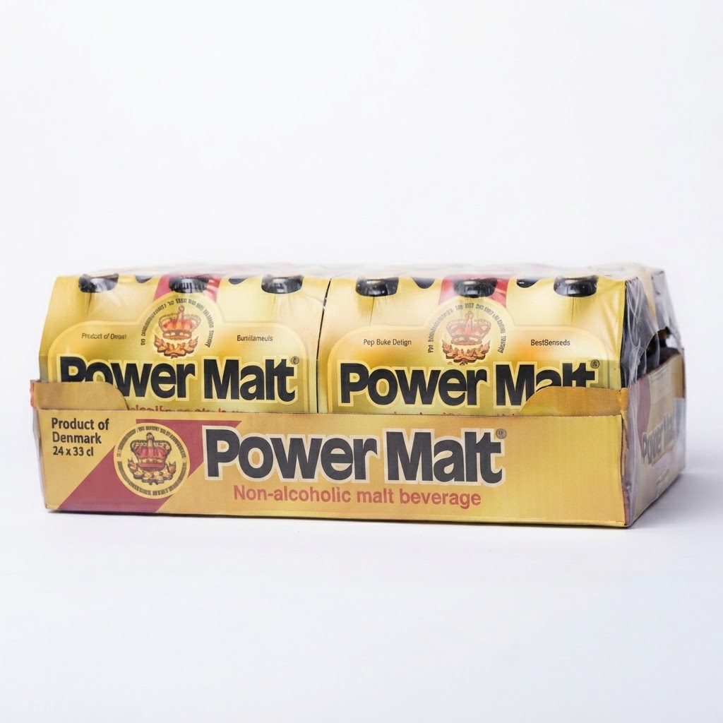 POWER MALT BOTTLE (24PK)24X330ML - Thumbnail 3