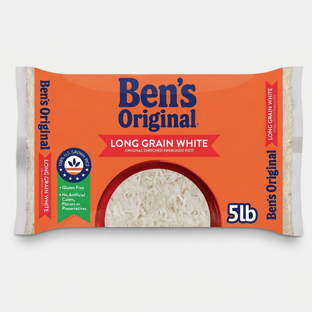 UNCLE BENS WHITE RICE 5LB - Thumbnail 3