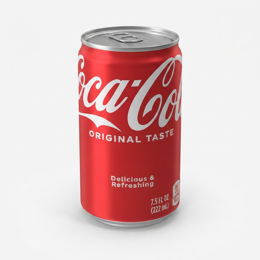 COCA COLA CAN 7.5OZ - Thumbnail 3