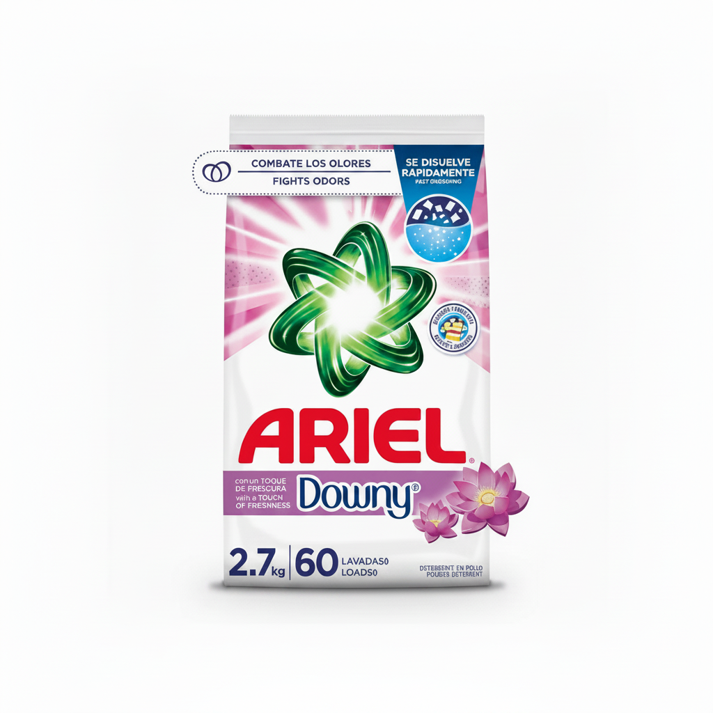 ARIEL DOWNY LAUNDRY DETERGENT 95OZ/2.7KG/5.93LB - Thumbnail 3