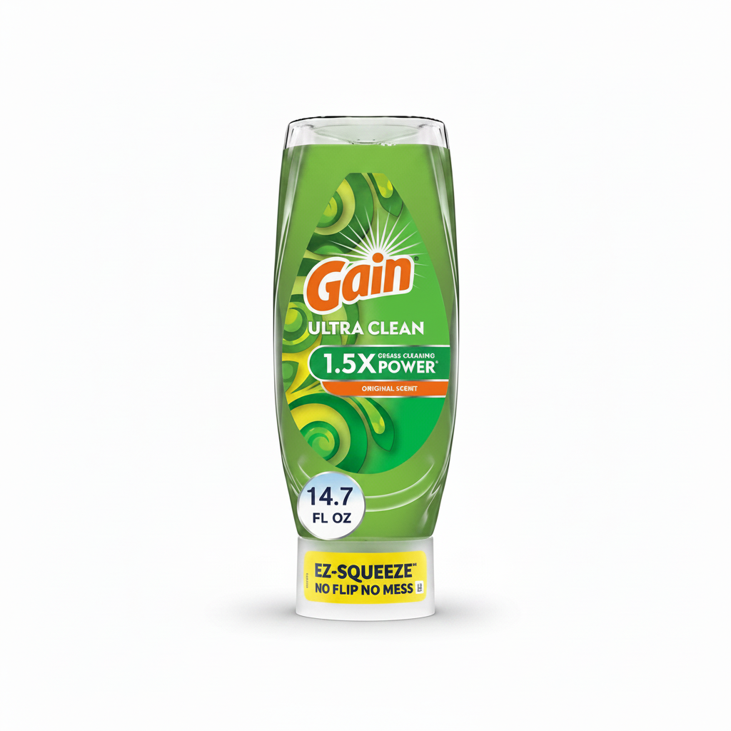 GAIN ULTRA CLEAN DISHWASH LIQ 14.70 OZ - Thumbnail 3