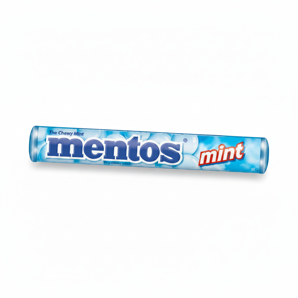MENTOS MINT CANDY ROLL 38G - Thumbnail 3