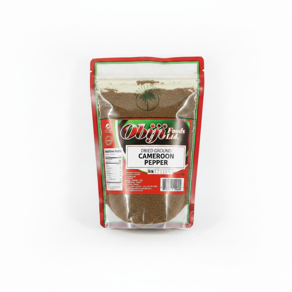 OBIJI DRIED GROUND CAMEROON PEPPER 220G - Thumbnail 3