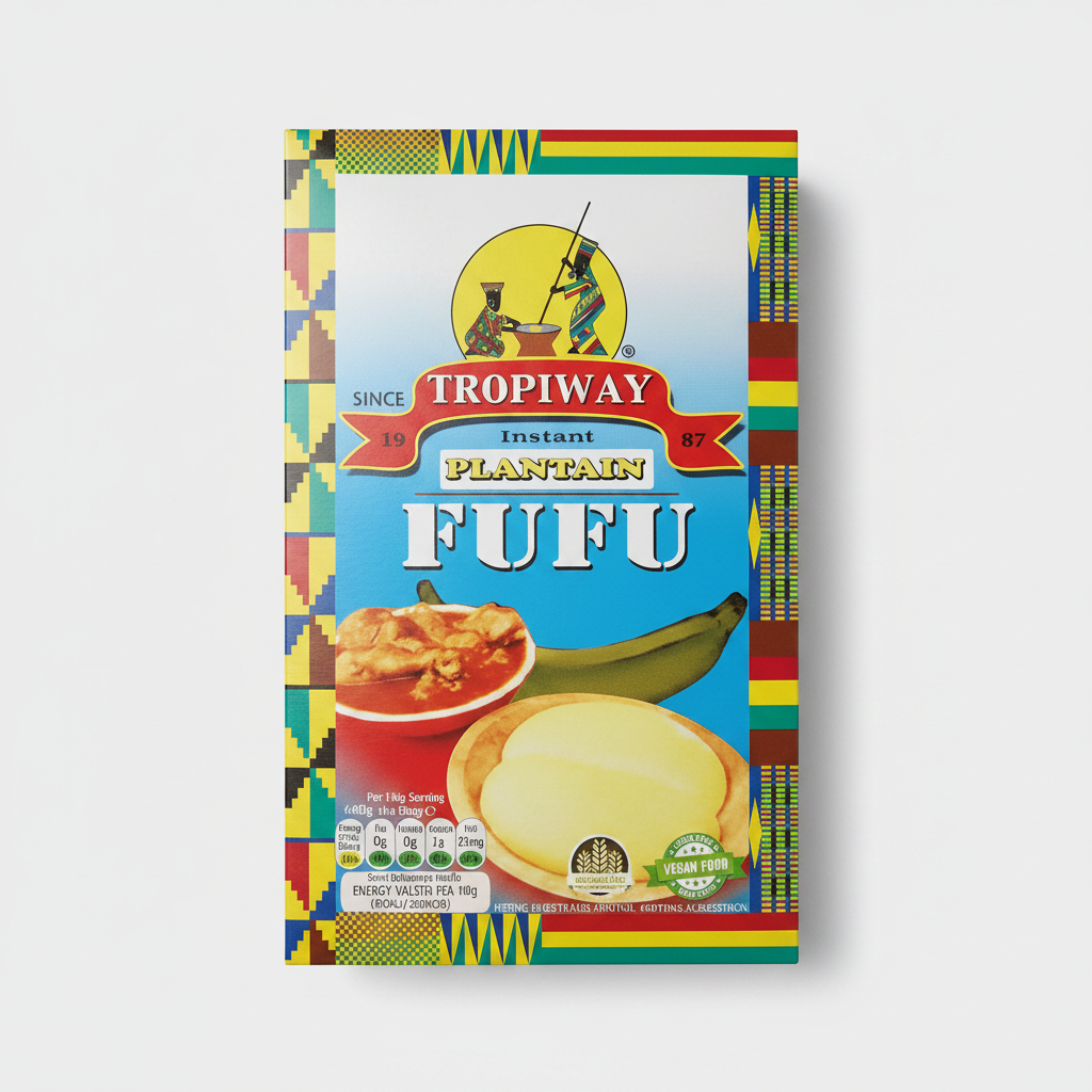 TROPWAY PLANTAIN FUFU 680G - Thumbnail 2