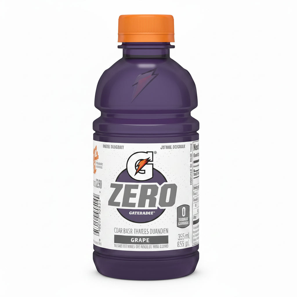 GATORADE ZERO SUGAR GRAPE 355ML - Thumbnail 3