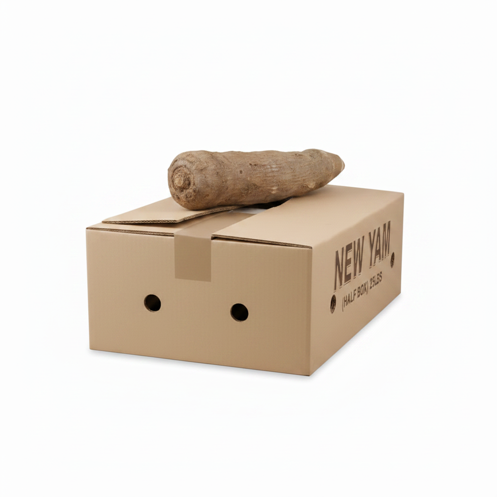 NEW YAM (HALF BOX) 25LBS - Thumbnail 2