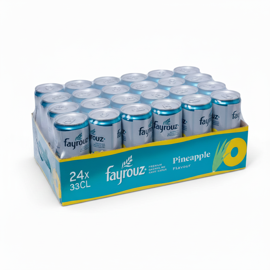 FAYROUZ PINEAPPLE 24PK CAN X 33CL - Thumbnail 2