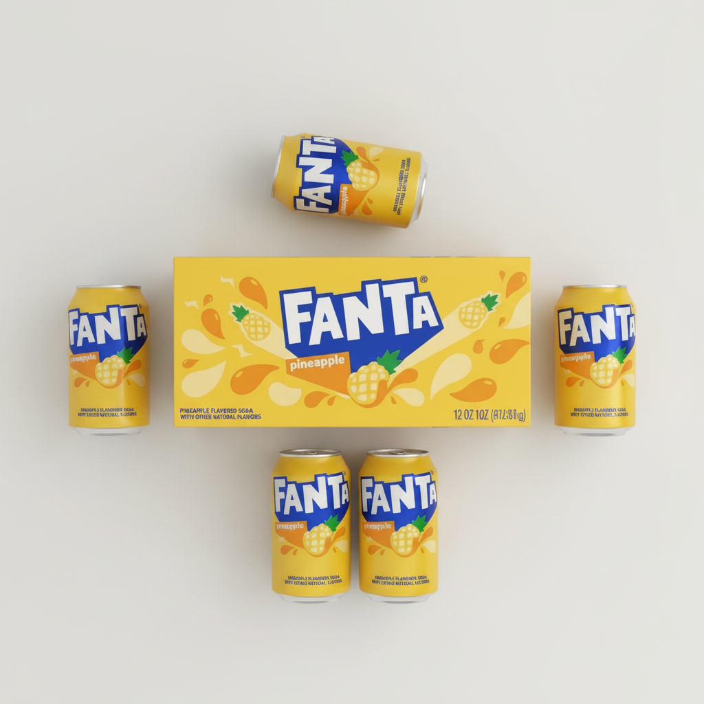FANTA PINEAPPLE 12OZ/12PK - Thumbnail 2