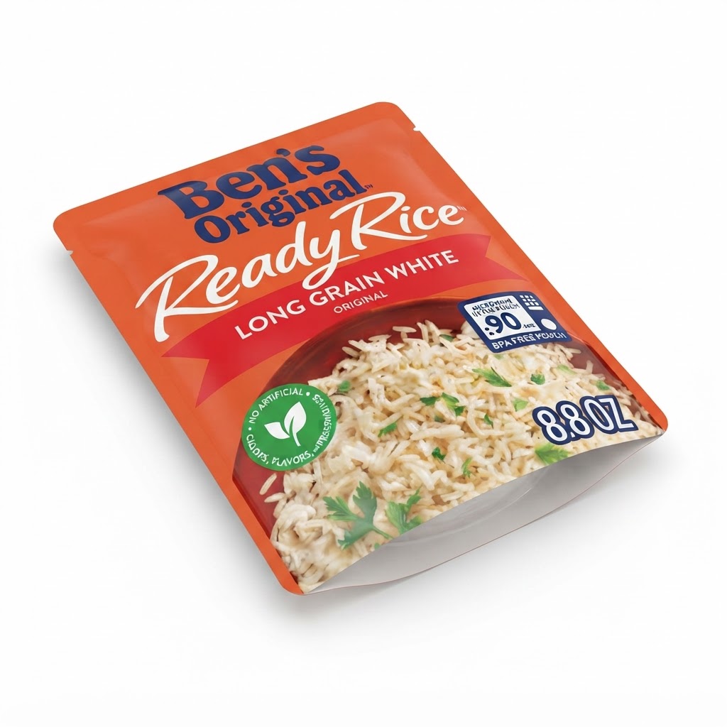 UNCLE BEN`S ORIGINAL LONG GRNS RICE 8.8OZ - Thumbnail 4