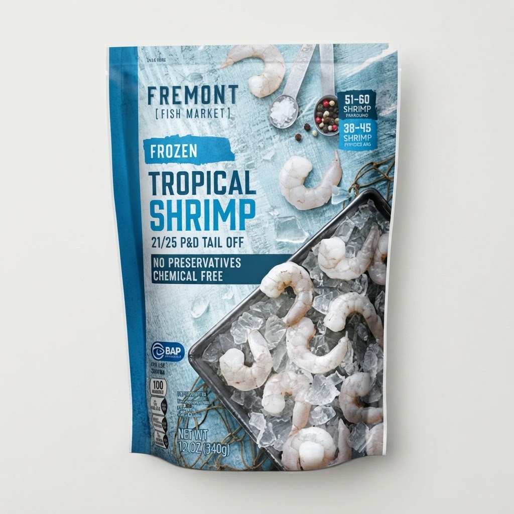TROPICAL SHRIMP 21/25 P&D TAIL OFF - Thumbnail 3