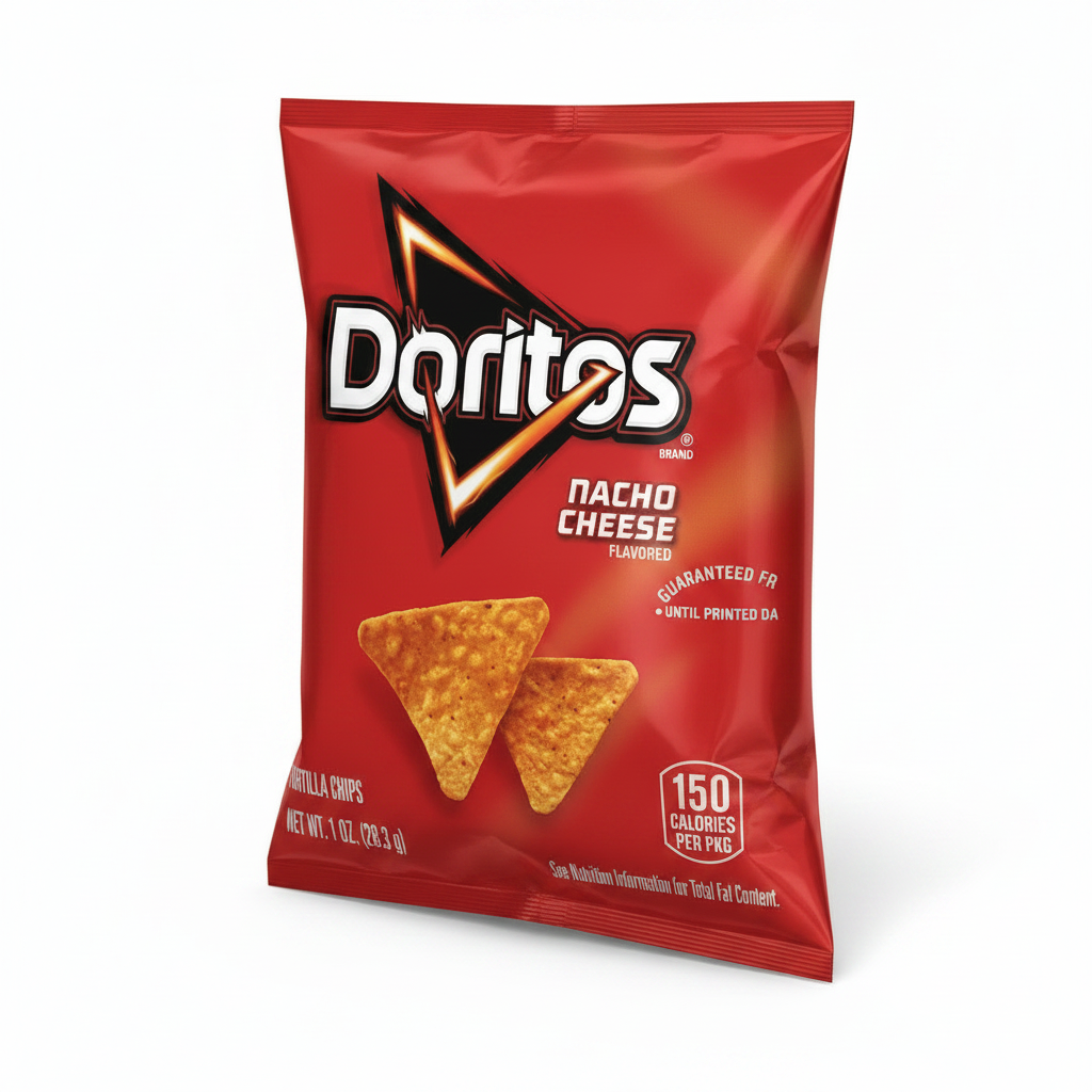 DORITOS NACHO CHEESE CHIPS 1OZ - Thumbnail 3