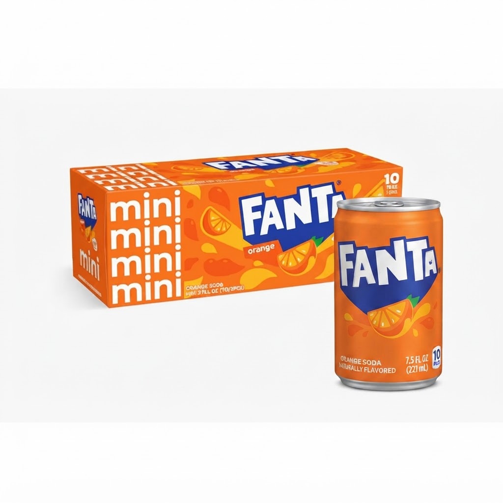 FANTA ORANGE MINI 7.5 FL OZ (10PCS) - Thumbnail 4