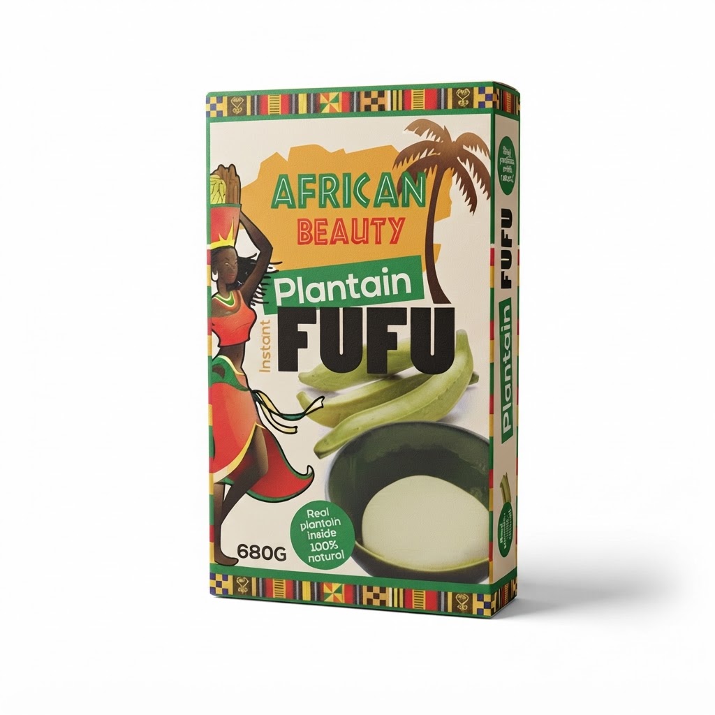 AFRICAN BEAUTY PLANTAIN FUFU (680G)