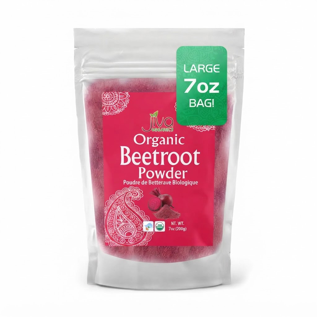 JIVA ORGANIC BEETROOT POWDER 7OZ