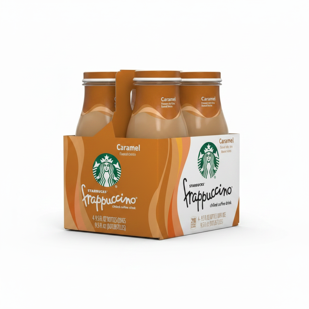 S.B CARAMEL FRAP 9.5OZ 4PK - Thumbnail 2