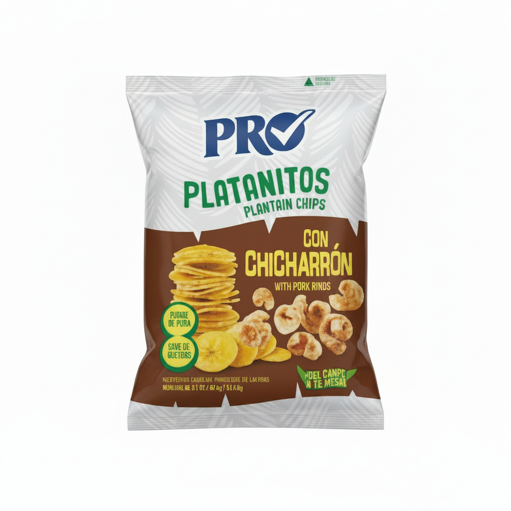 PRO PLATANOS PLNTAIN CHIPS 3.1OZ - Thumbnail 2