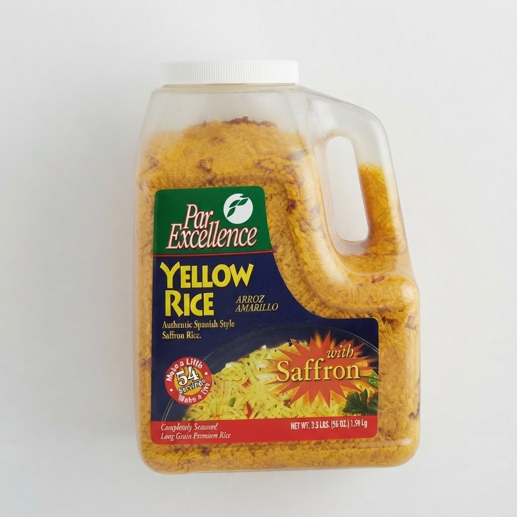 PAR EXCELLENCE YELLOW RICE SAFFRON 3.5LB - Thumbnail 3