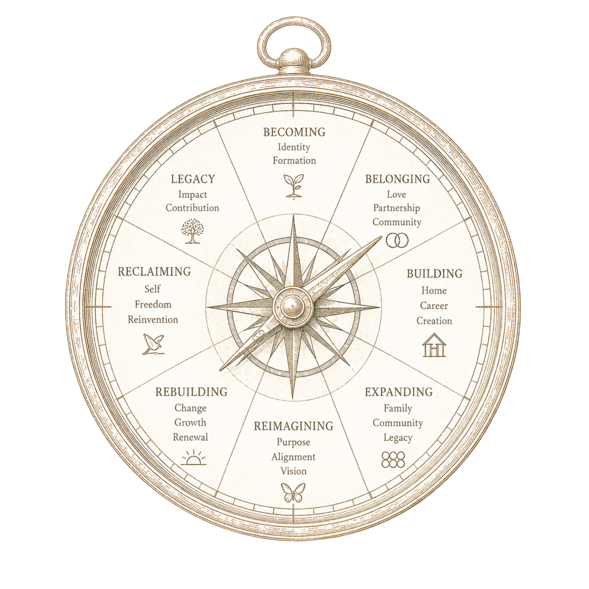 Life Chapter Marketing compass