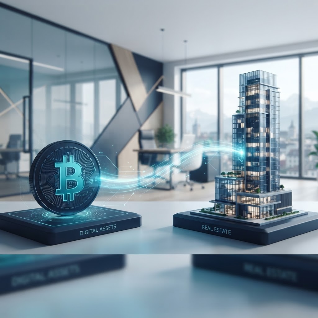 How Real Estate Developers Accept Crypto Without Holding It