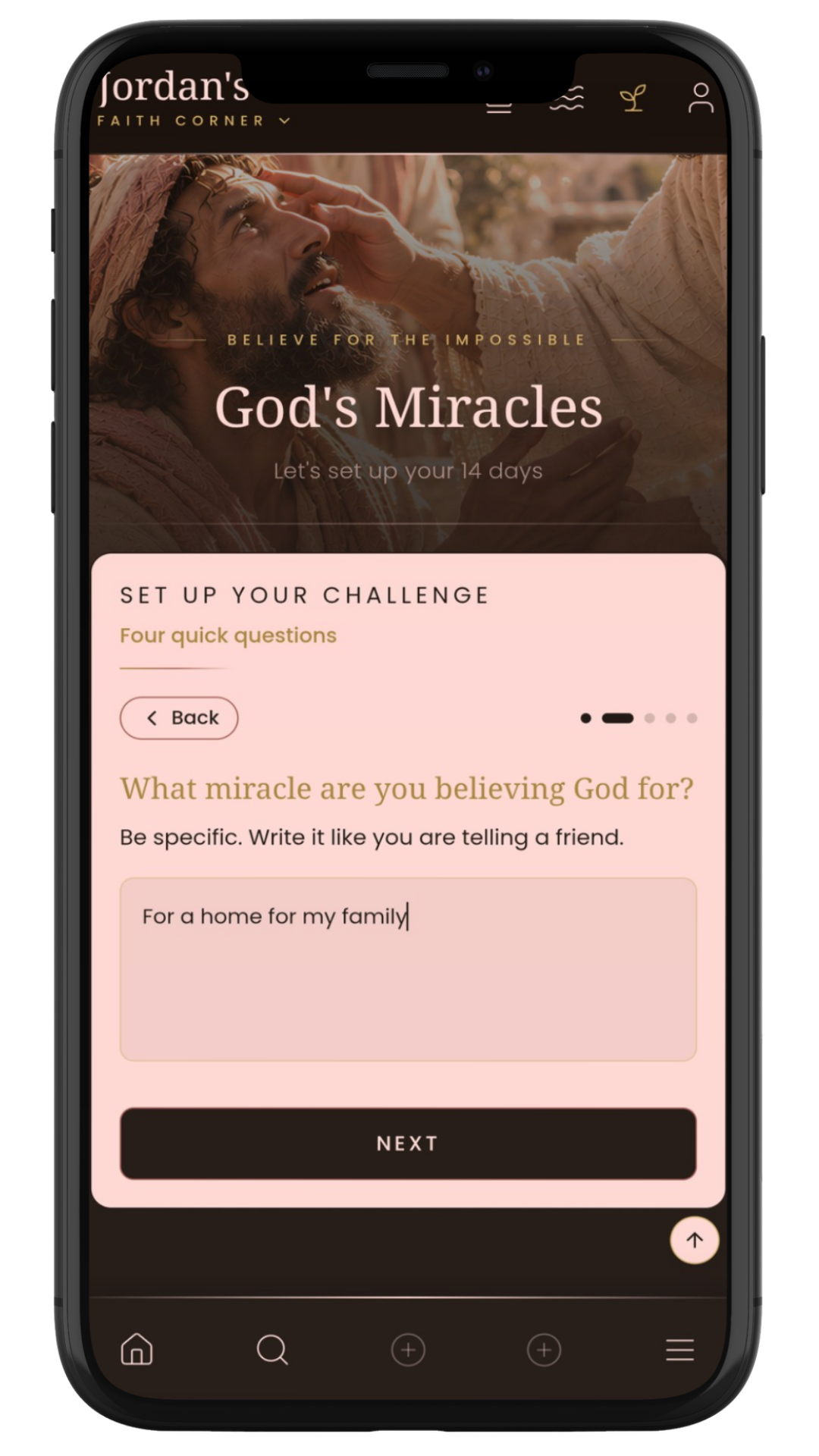 Name Your Miracle