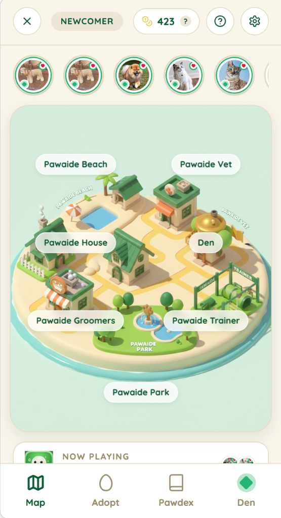 Paw Worlds gameplay screenshot