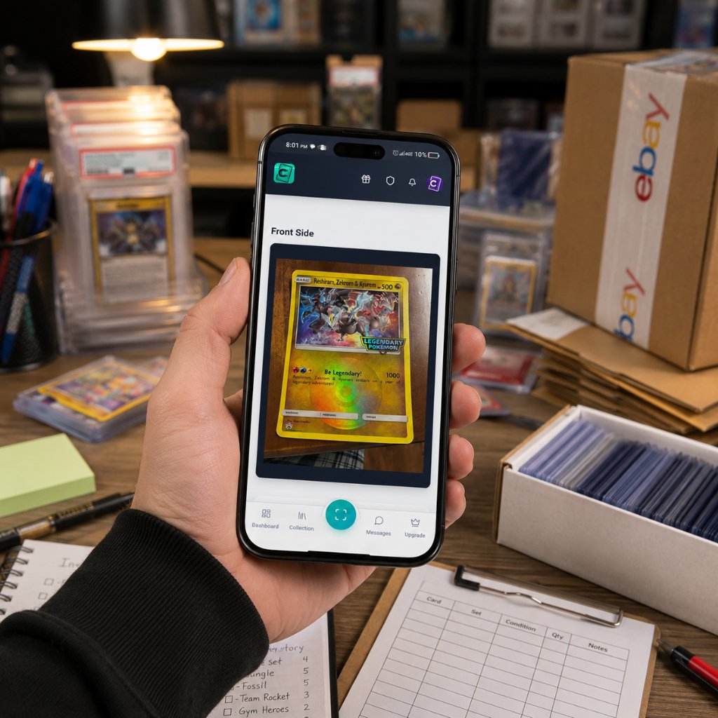 AI Card Centering Tool & Calculator | Don't Grade Blind