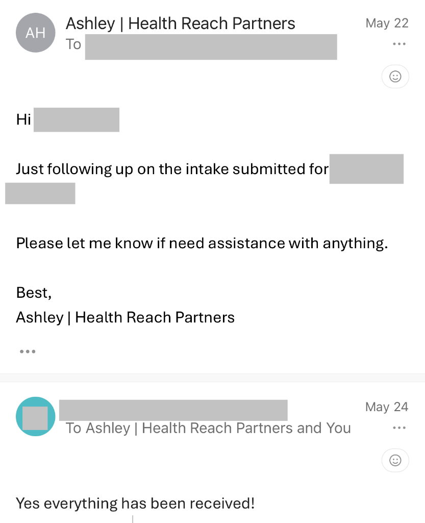 Client Email