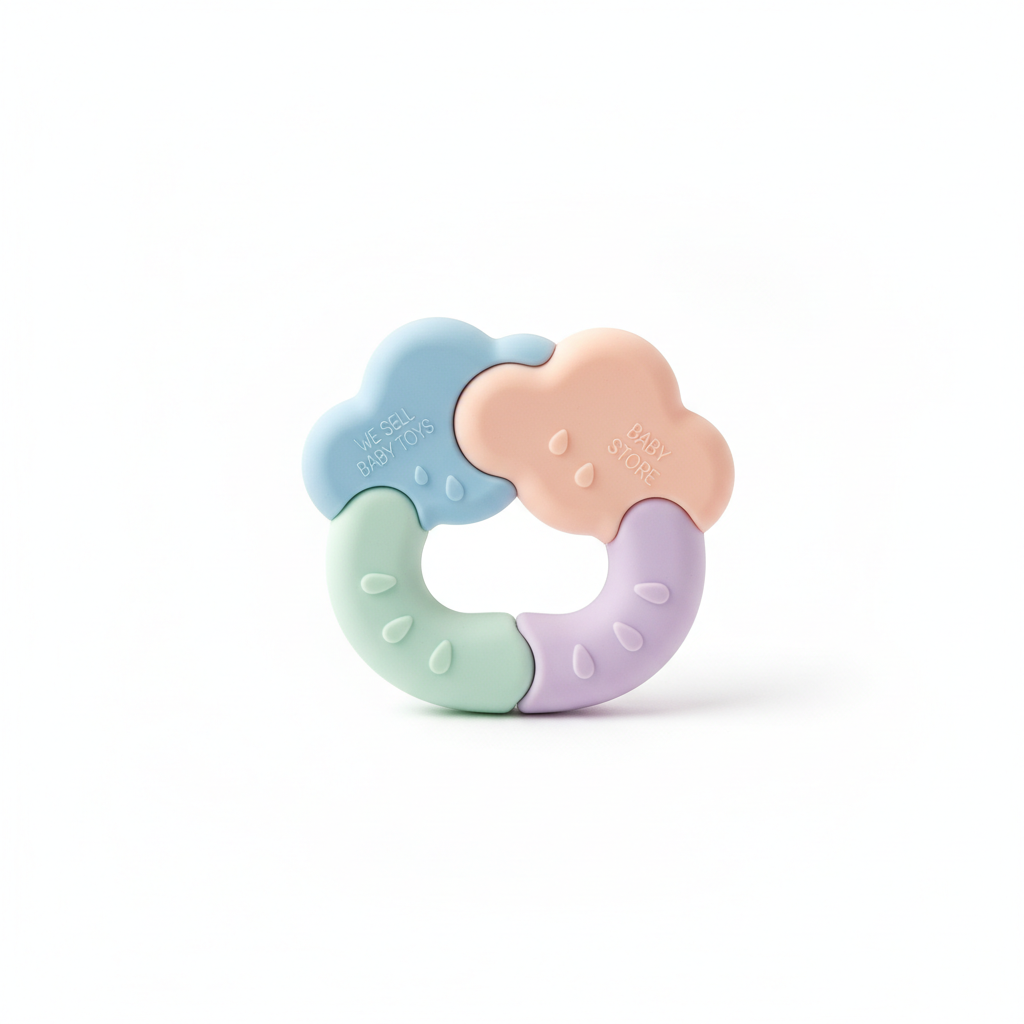 Soft Silicone Teething Ring