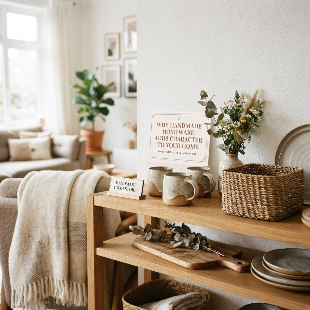 Why Handmade Homeware Adds Character to Your Home
