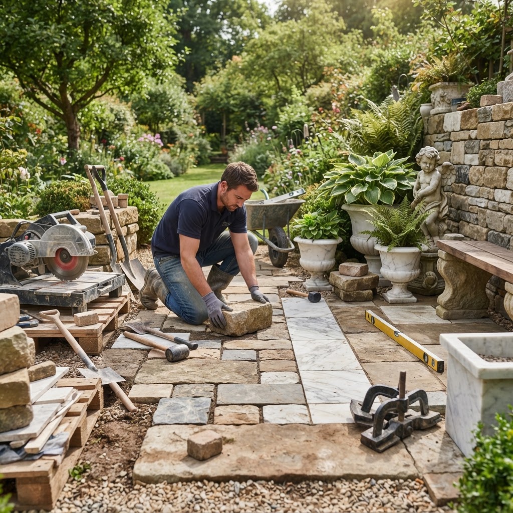 Enhancing Your Garden with Marble and Stone Features