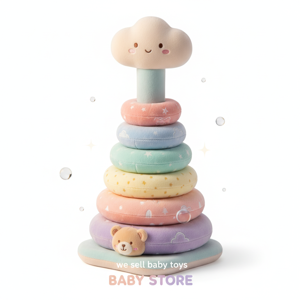 Stacking Rainbow Ring Toy