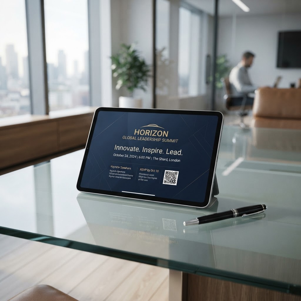 Invitații Digitale Corporate: Ghid Pentru Evenimente