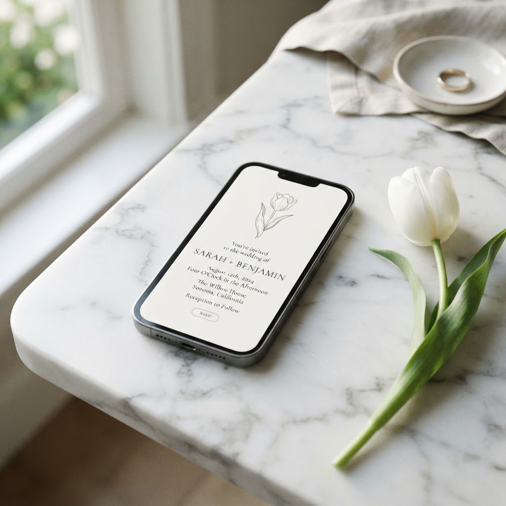 Invitații Digitale Minimaliste: Ghid și Modele Elegante