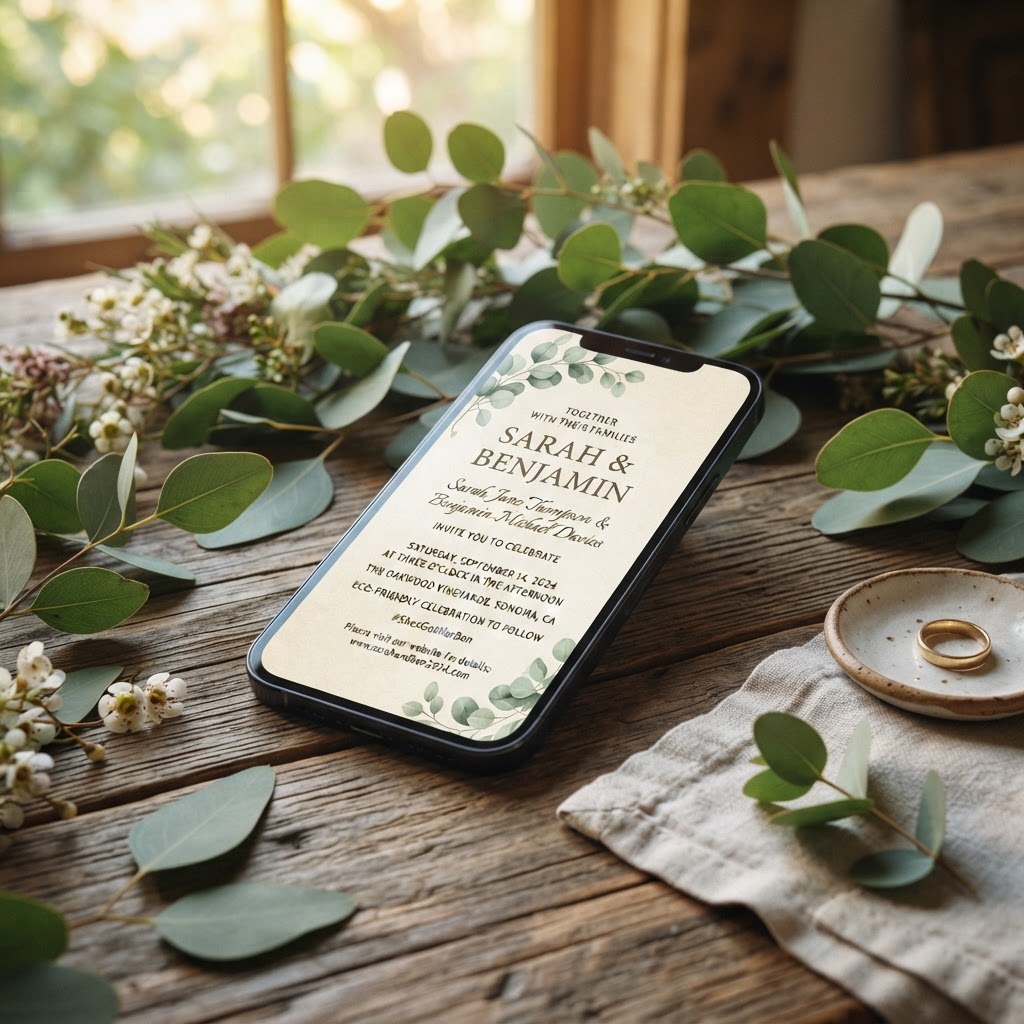 Invitații Digitale Eco-Friendly: Cum Să Fii Sustenabil în 2026