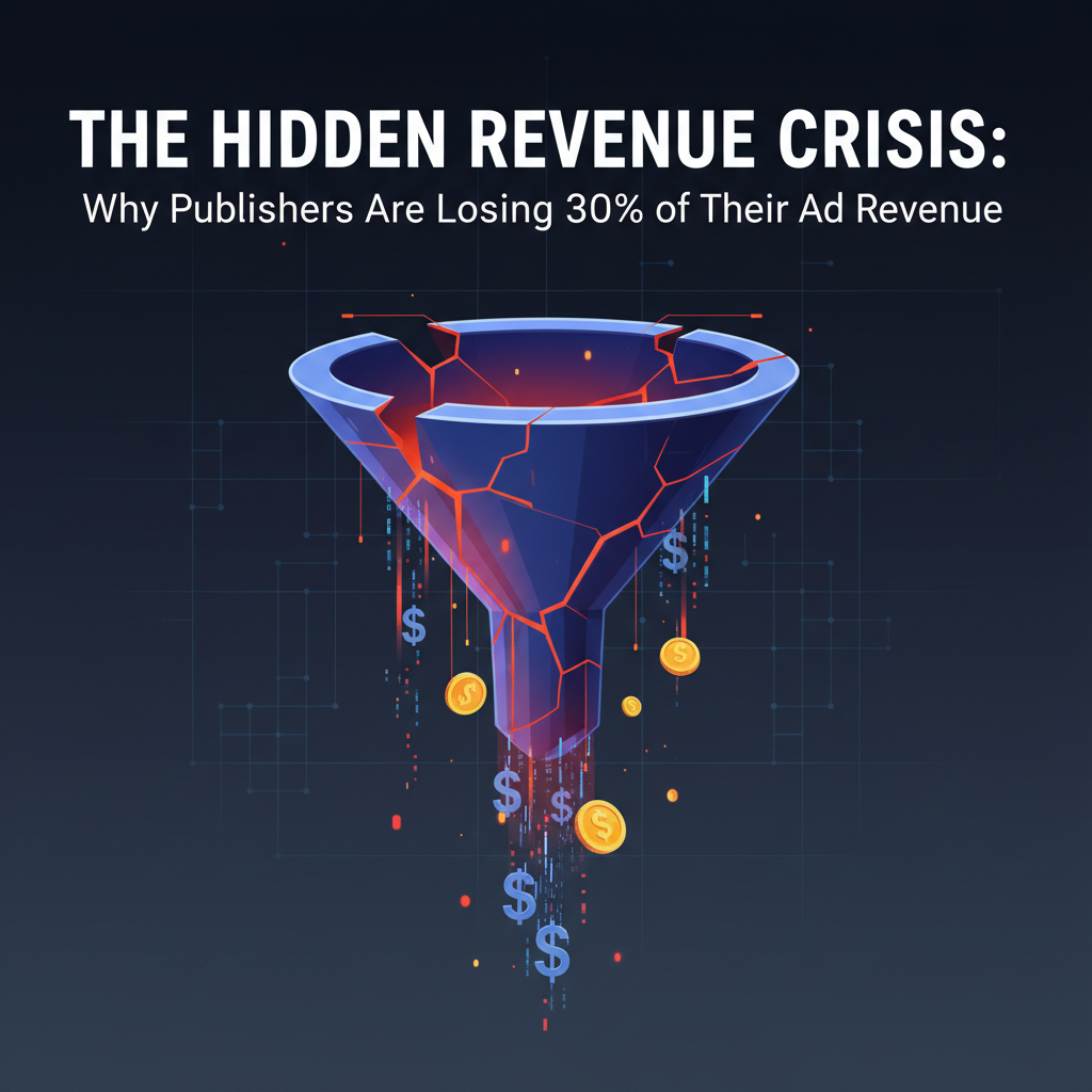 The Hidden Revenue Crisis: Why Publishers Are Losing 30% of Their Ad Revenue and Don't Know It