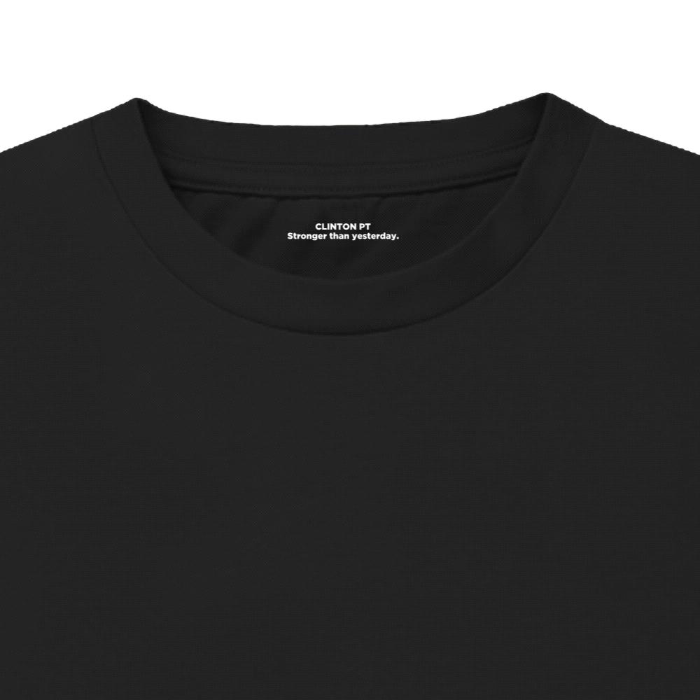 Clinton PT T-Shirt - Inside neck label close-up