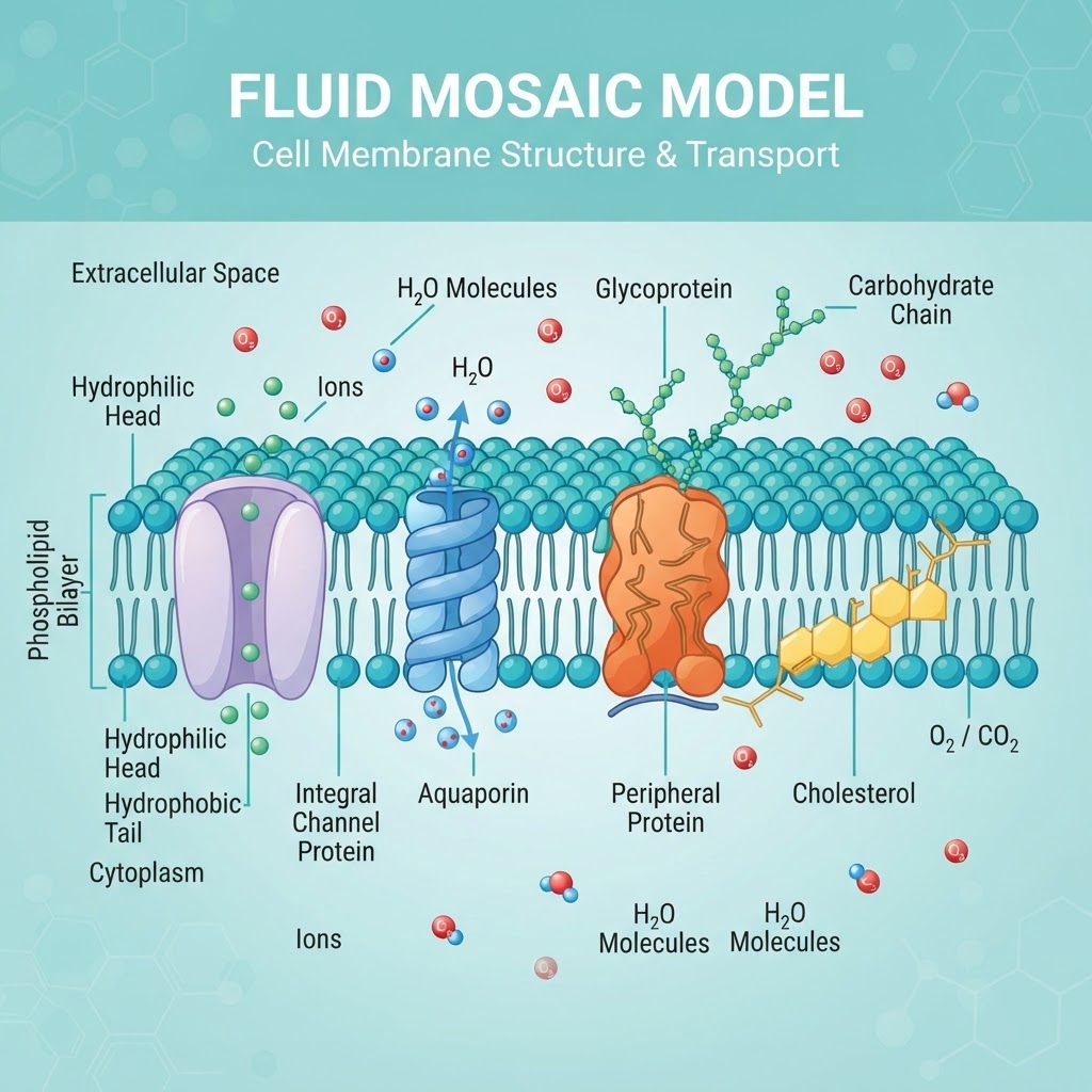 Cell Membrane Lab for SBI4U: The Fluid Mosaic Model in Action