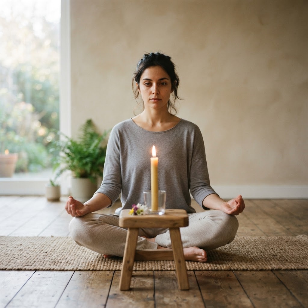 Trataka (Candle Gazing)