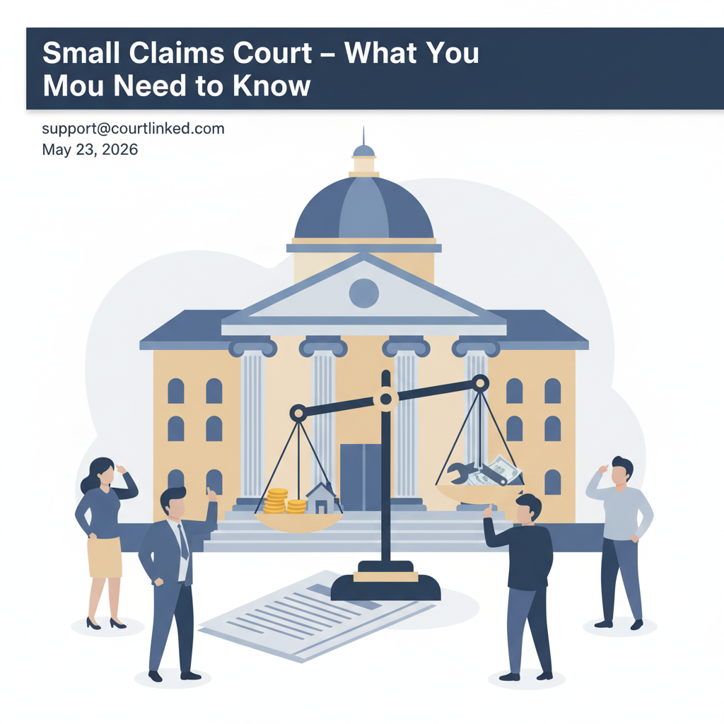 Small Claims Court – What You Need to Know
