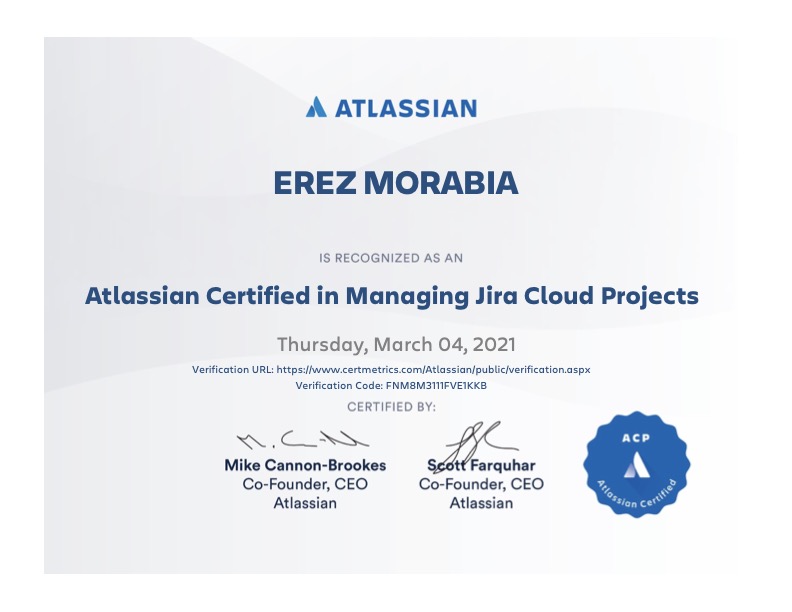 Atlassian – Managing Jira Cloud Projects